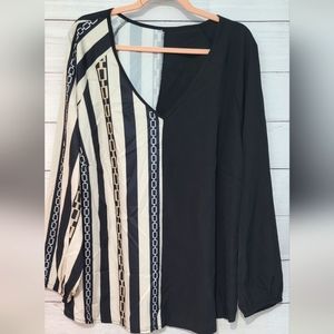 Nwot long sleeve blouse Shein 3x